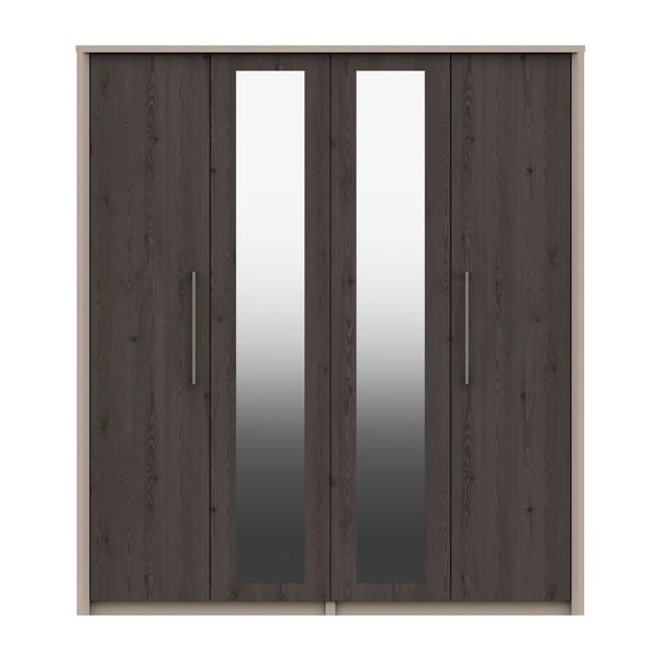 Dolan 4 Door Wardrobe, Mirrored image 1 of 1
