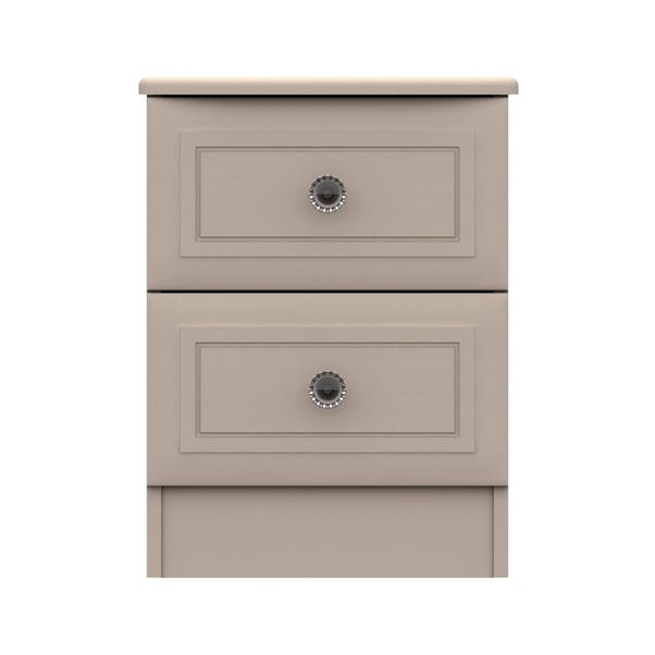 Portia 2 Drawer Bedside Table image 1 of 1