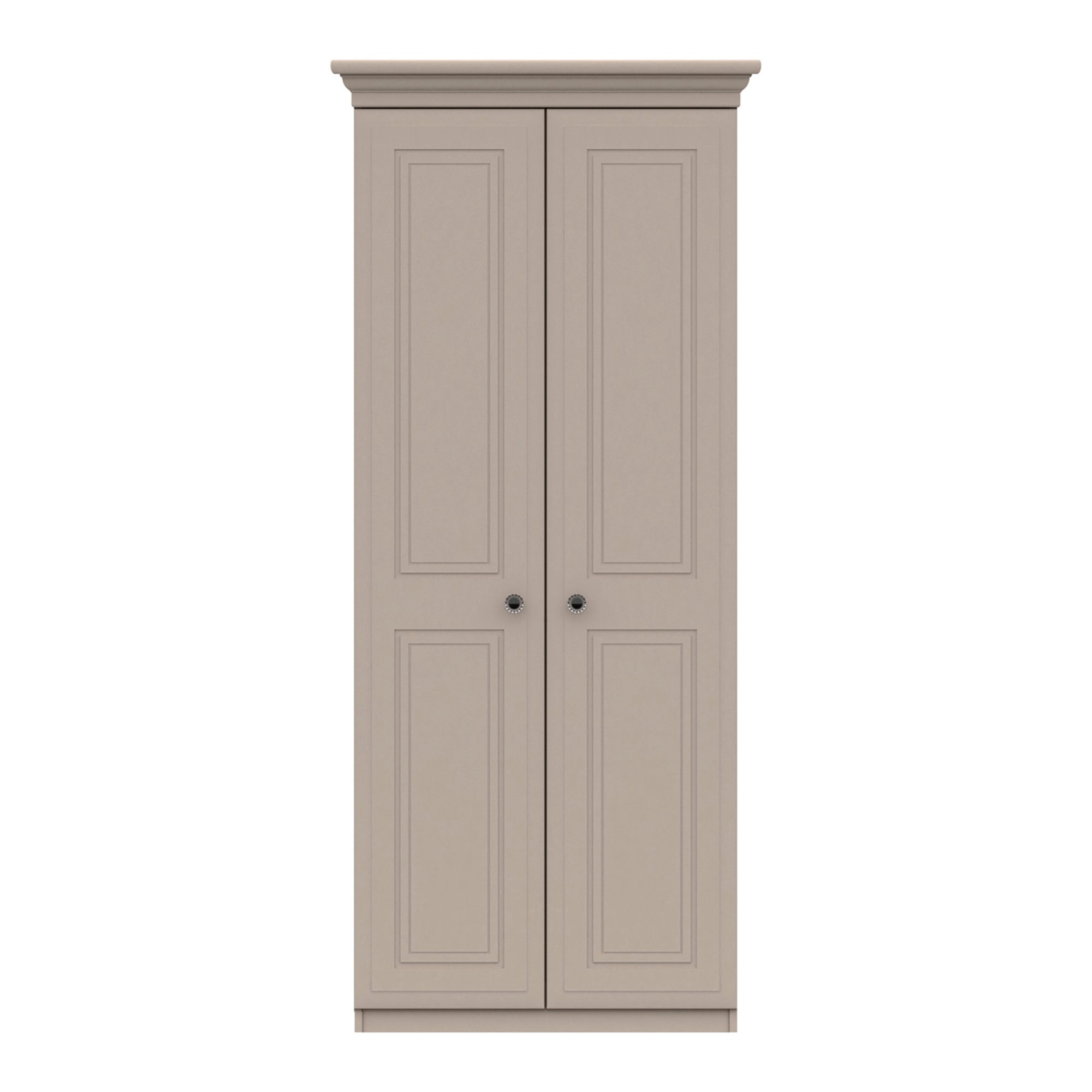 Portia Double Wardrobe Beige