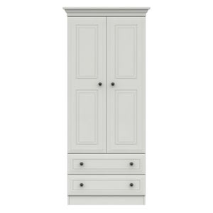 Portia Double 2 Drawer Wardrobe