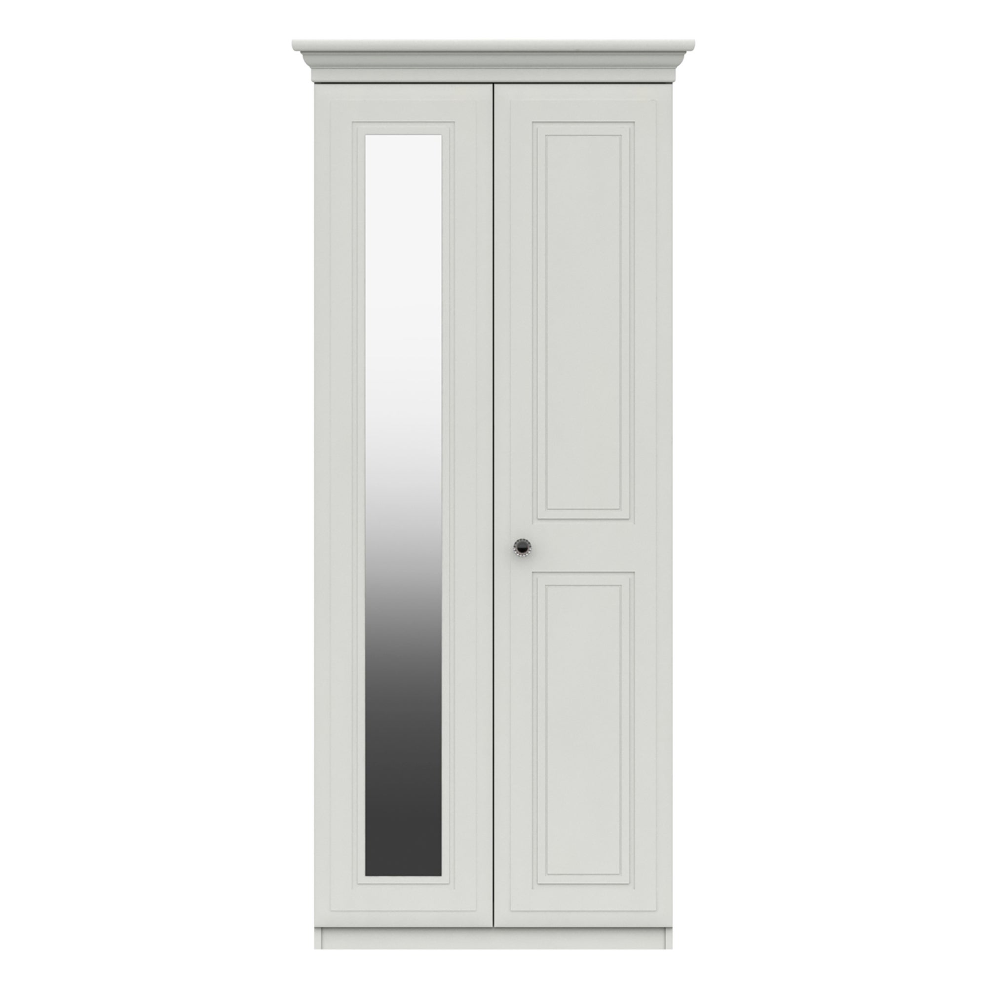 Portia Double Wardrobe White