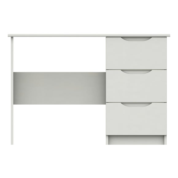 Dressing table white gloss deals with drawers