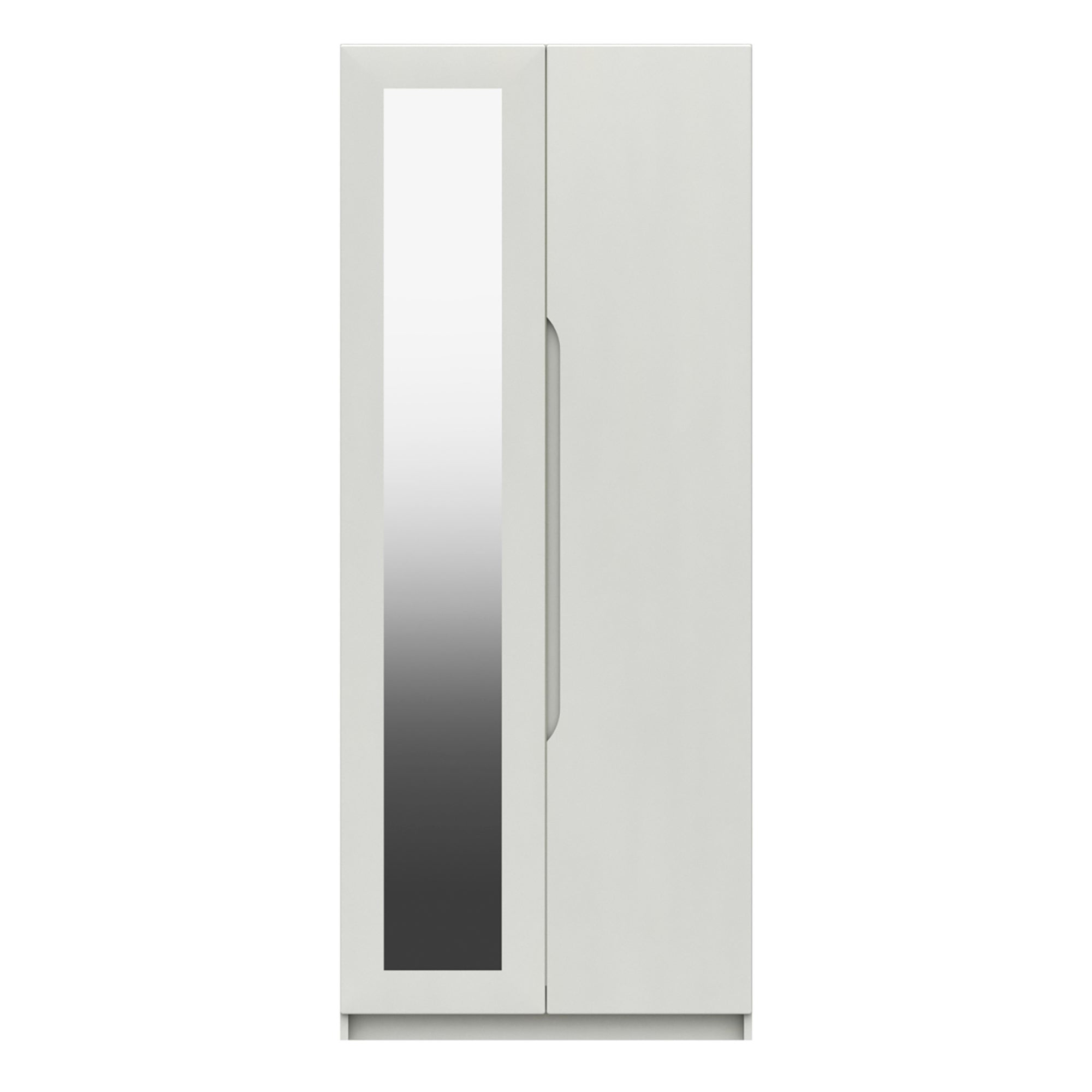 Legato Double Wardrobe White