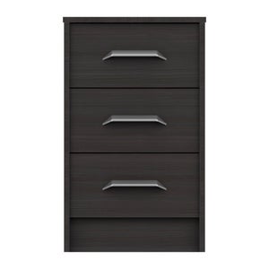 Florine 3 Drawer Bedside Table