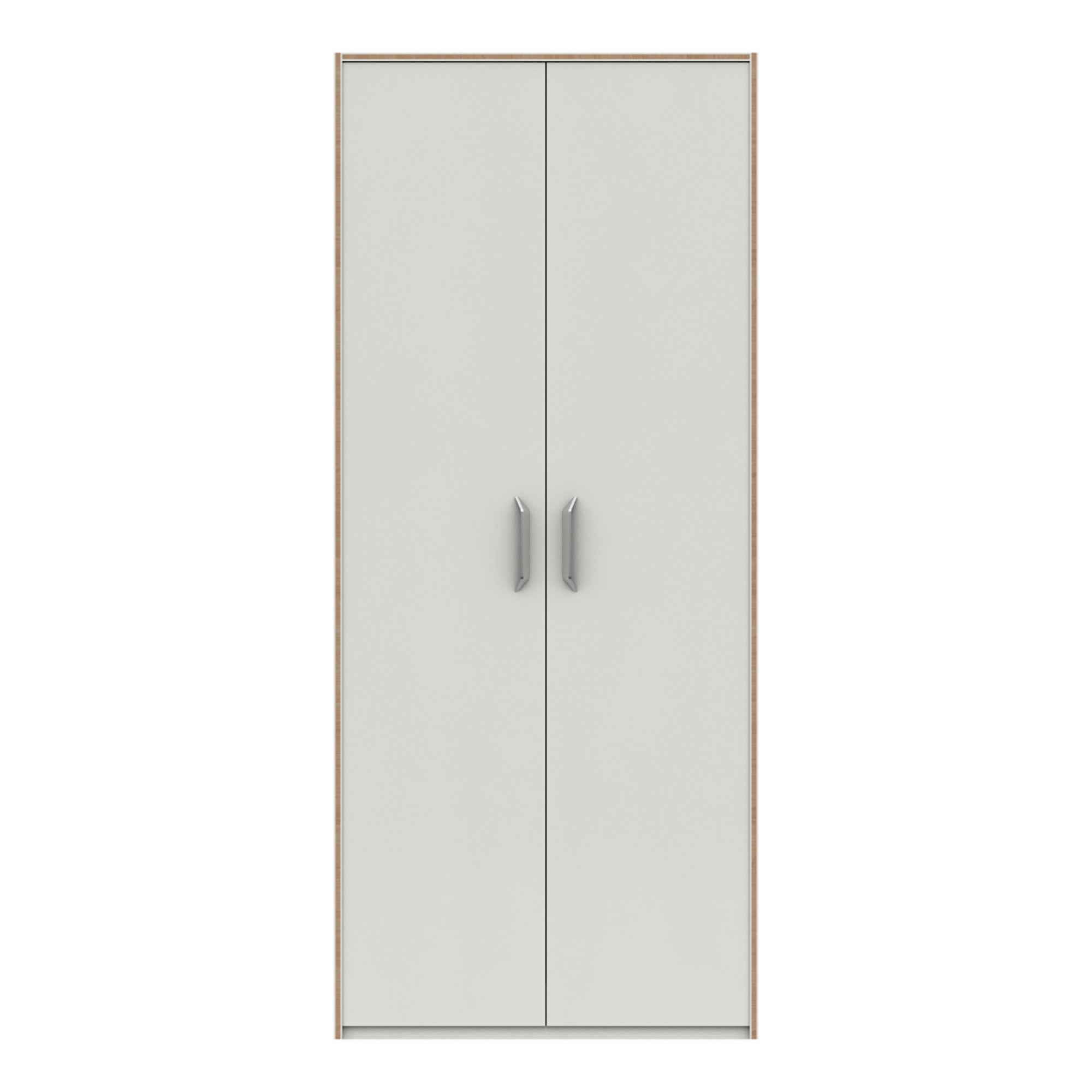 Florine Double Wardrobe White