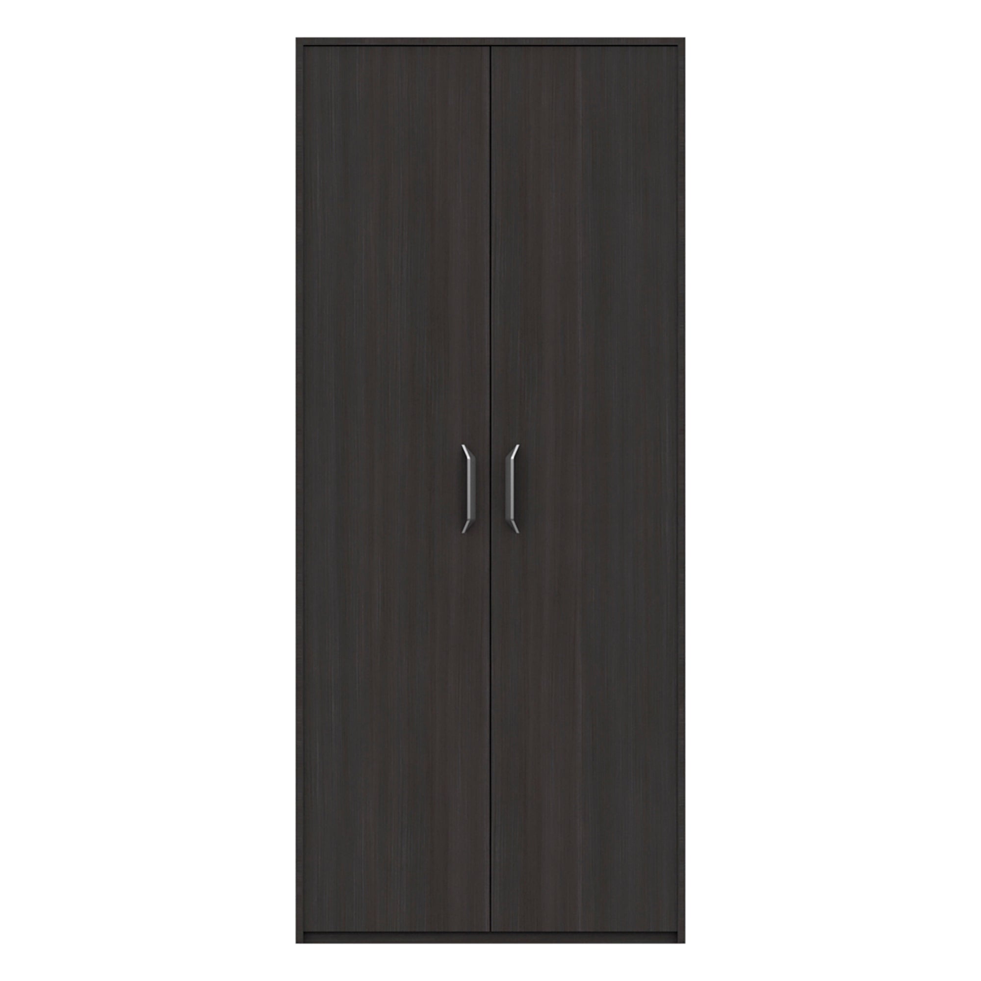 Florine Double Wardrobe Black