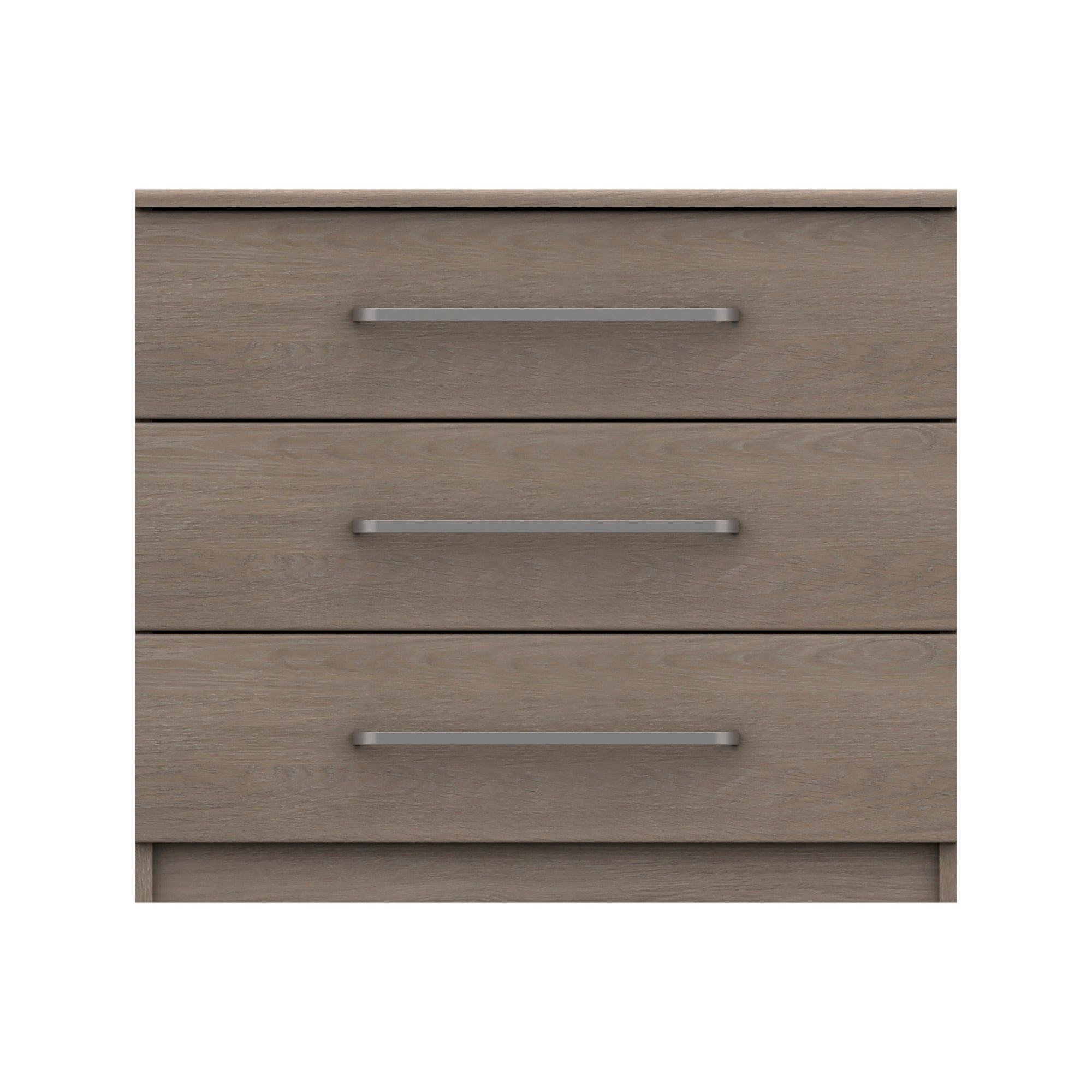 Parker 3 Drawer Chest Brown