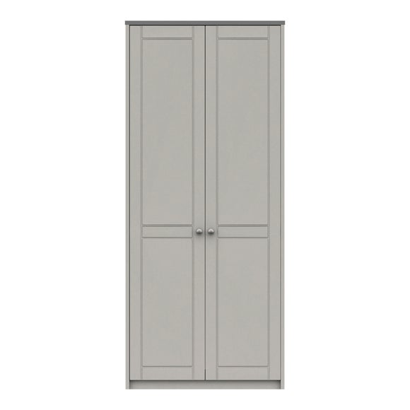 Darwin Double Wardrobe Grey