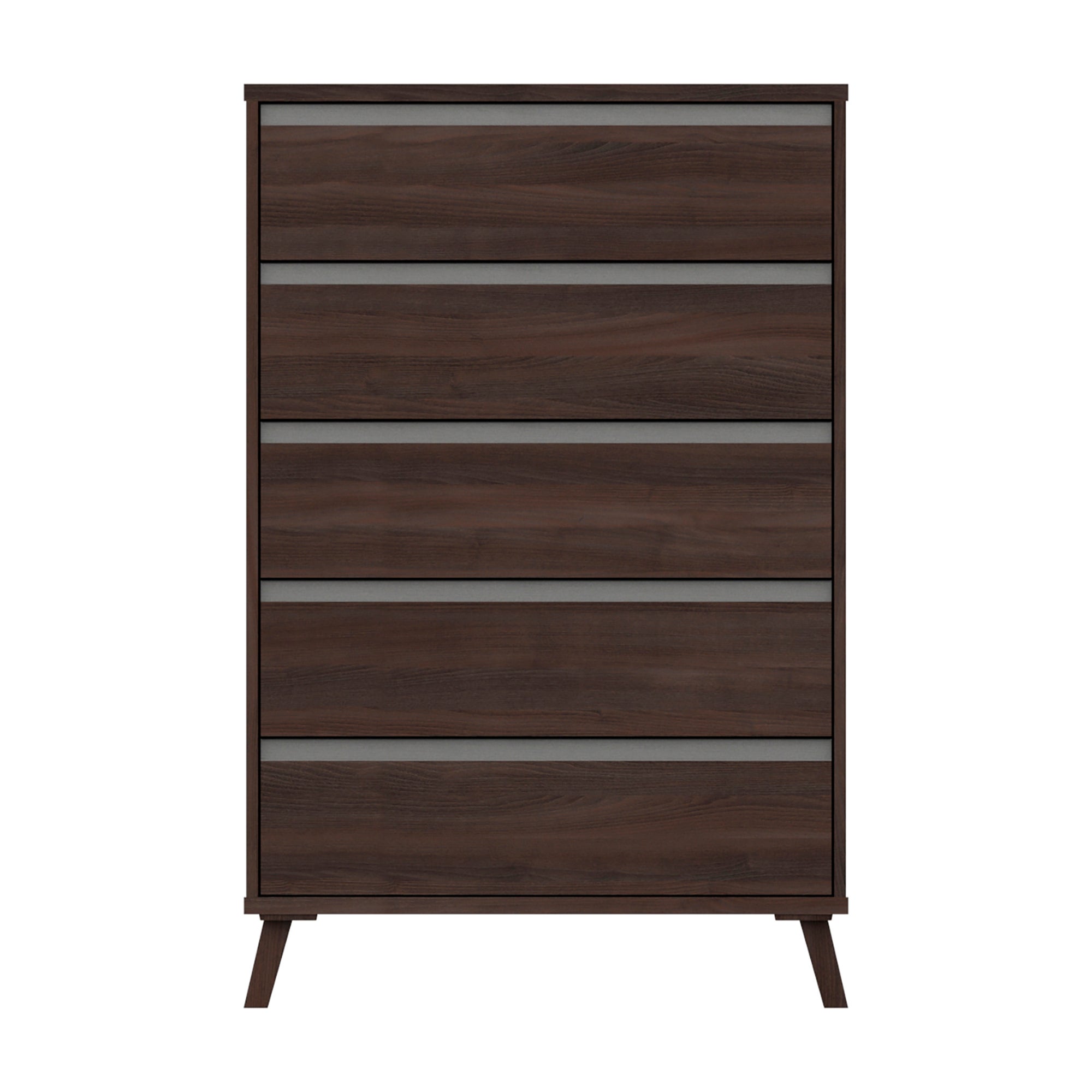 Jenson 5 Drawer Chest Brown