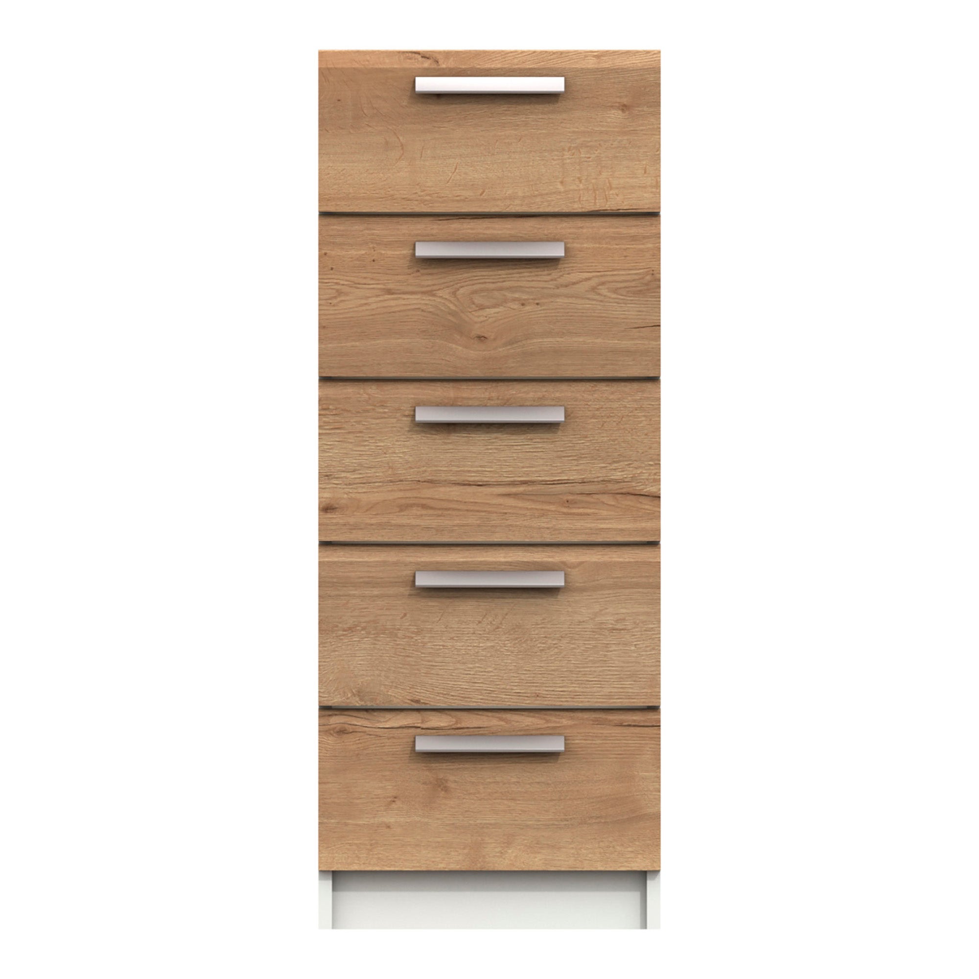Piper 5 Tall Chest of Drawers Brown