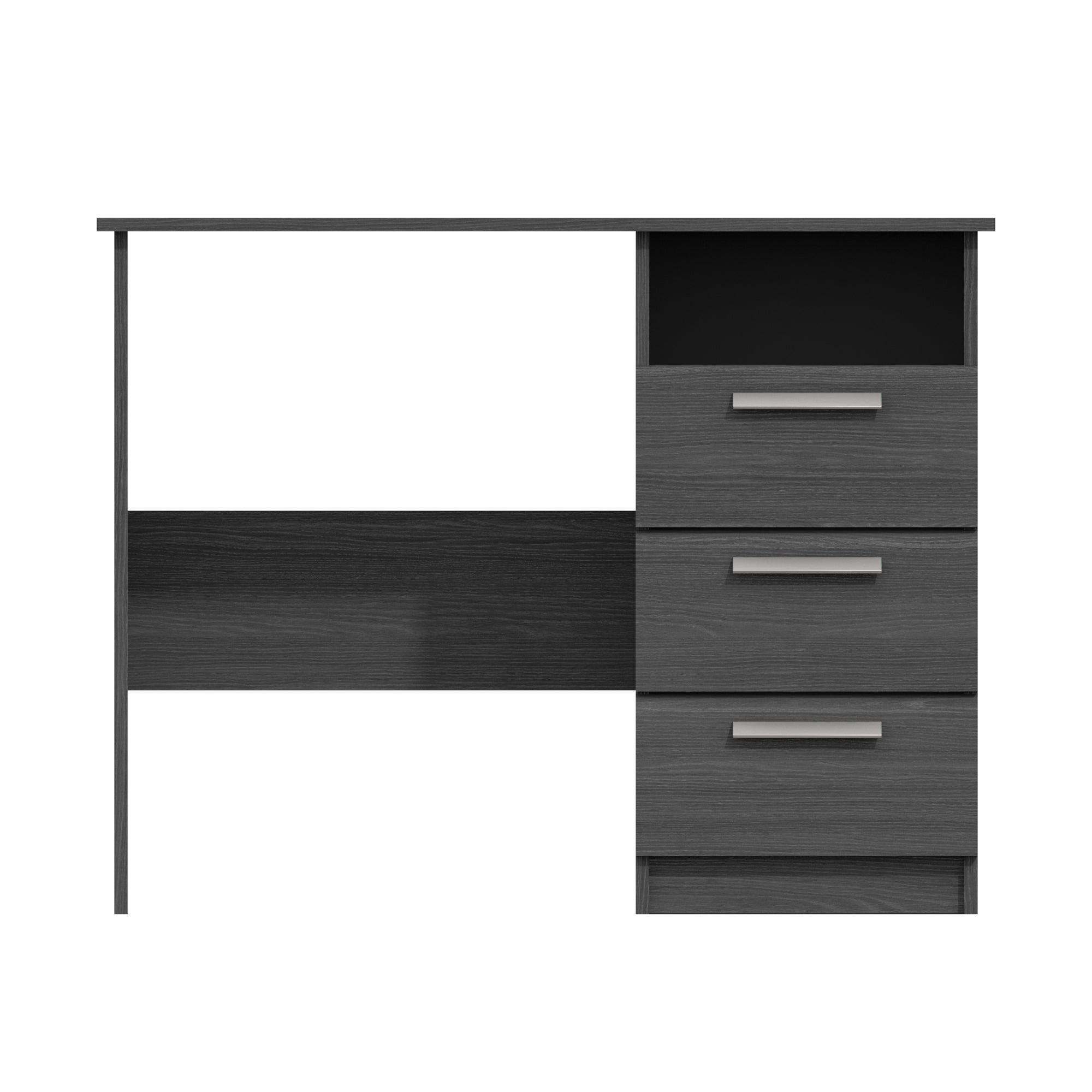 Piper 3 Drawer Dressing Table Grey