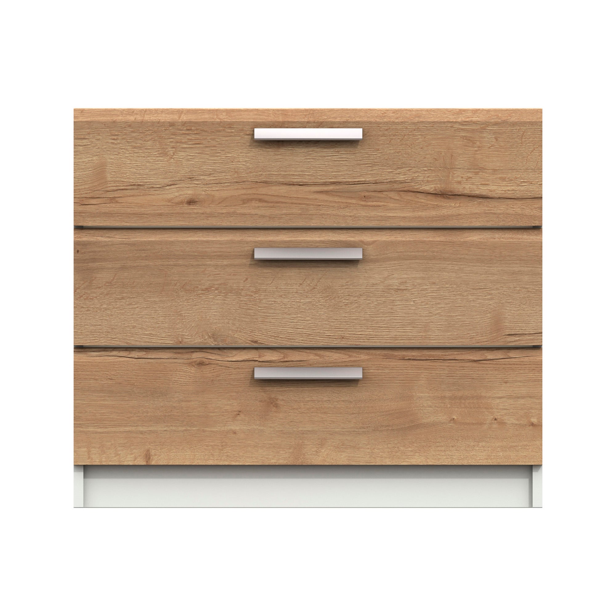 Piper 3 Drawer Chest Brown