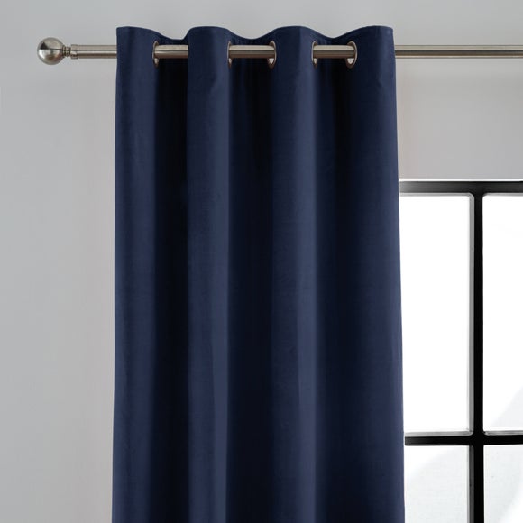 sanela curtains dark blue