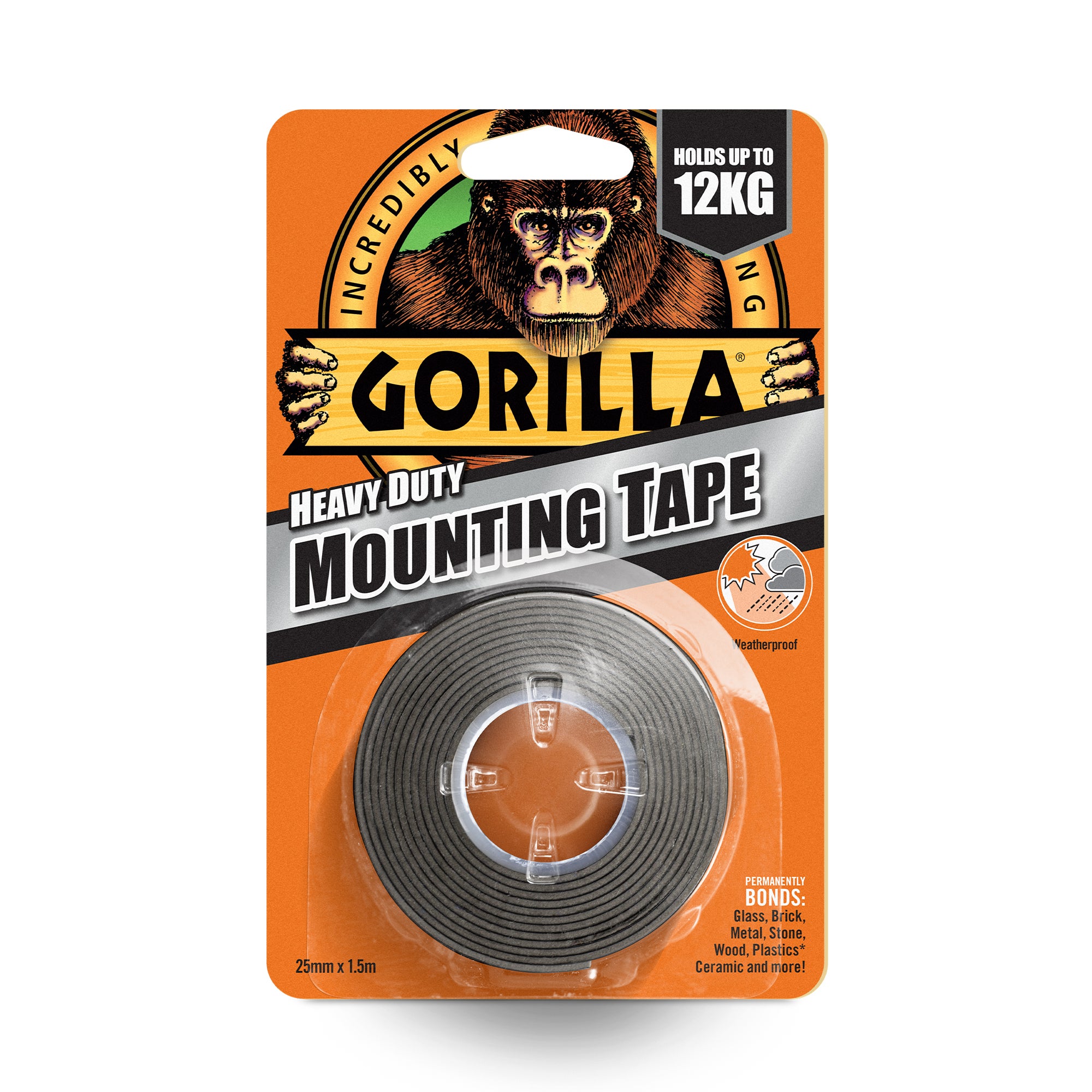 Photos - Tape Gorilla Black Mounting  Black 