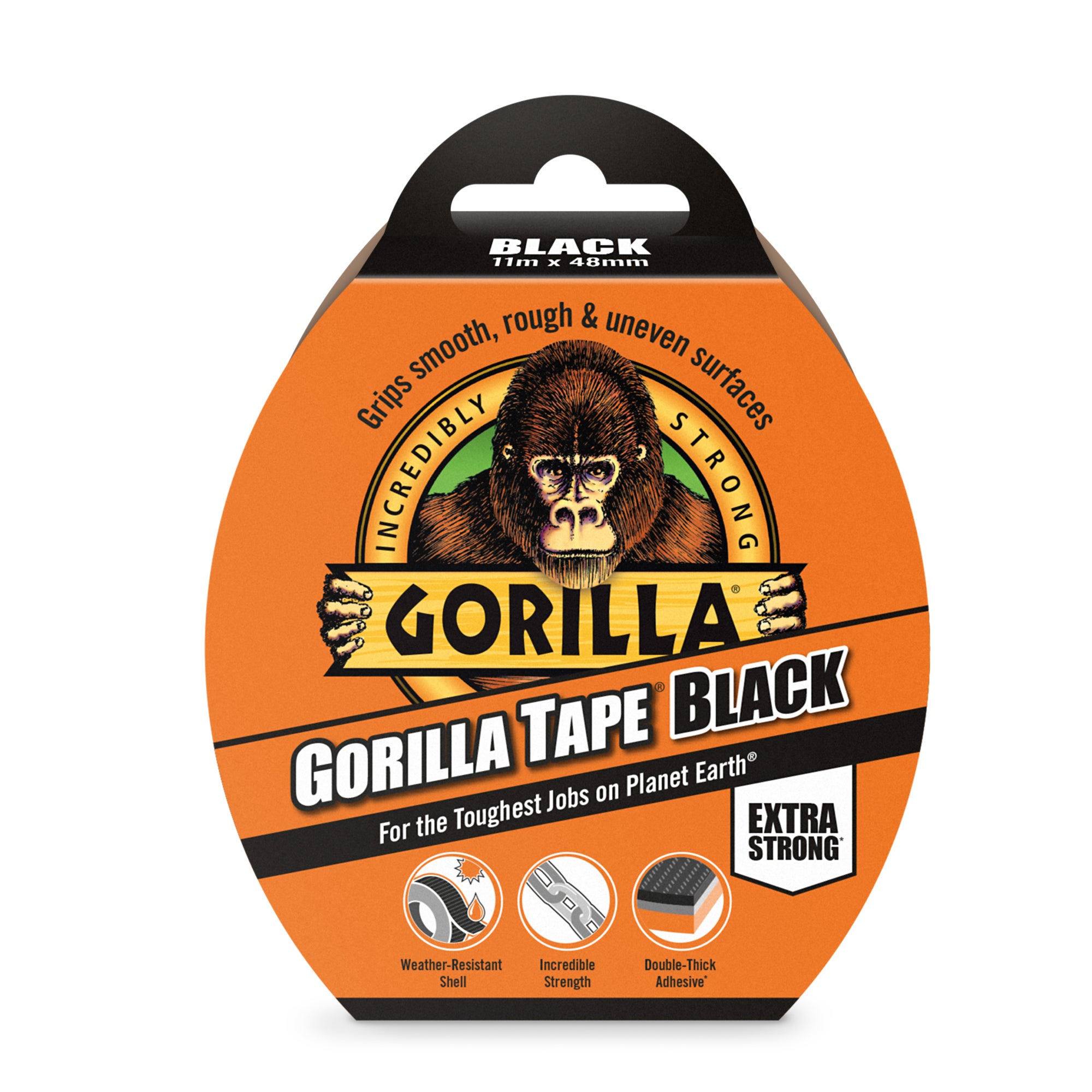 Gorilla 11m Black Tape