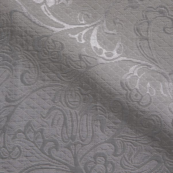 Brocatelle Made to Measure Fabric Sample Brocatelle Grey