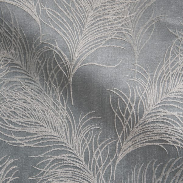 Feathers Made to Measure Fabric Sample Feathers Duck Egg