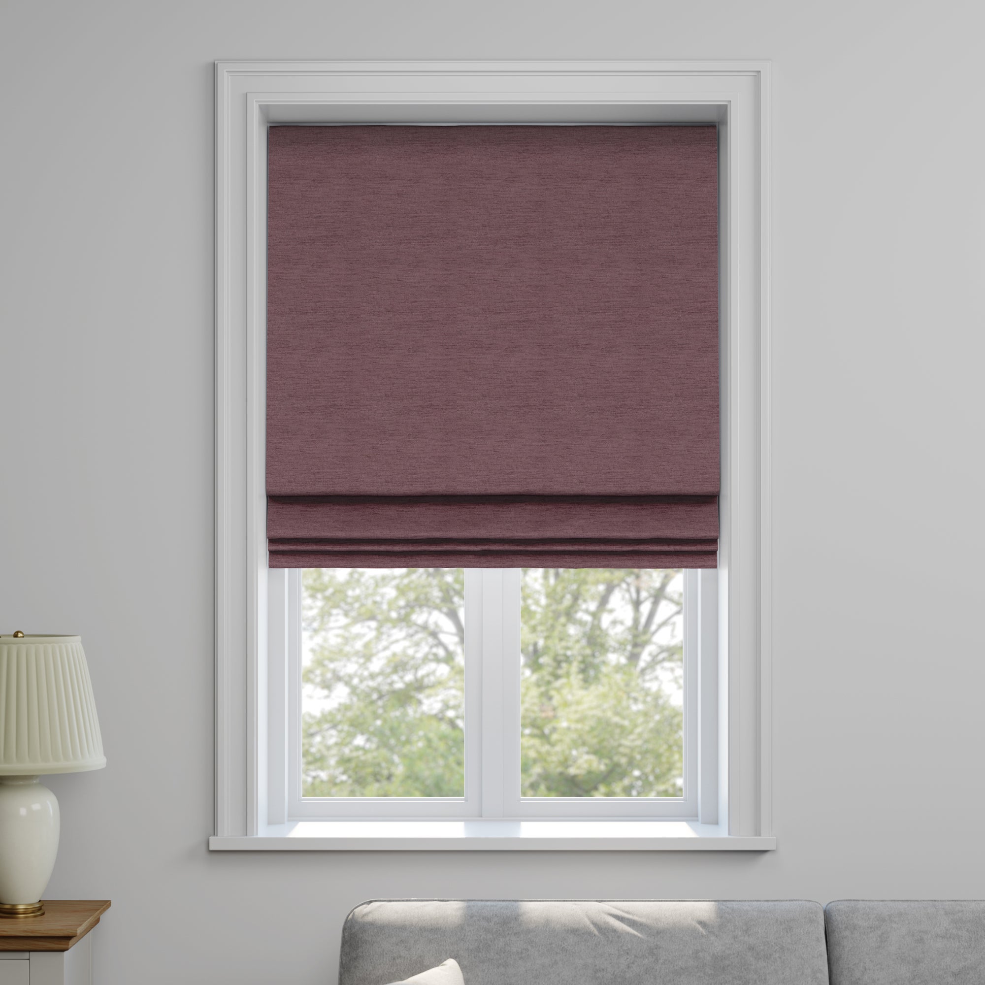 Kensington Made to Measure Fabric Sample Kensington Grape