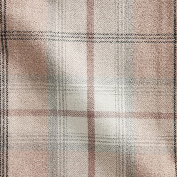 Highland Check Made to Measure Fabric Sample Highland Check Blush