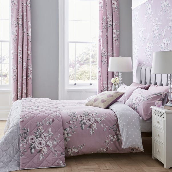 Catherine Lansfield Canterbury Duvet Cover and Pillowcase Set image 1 of 4