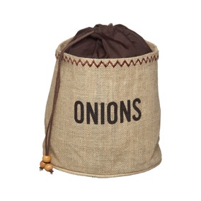 KitchenCraft Hessian Onion Preserving Bag