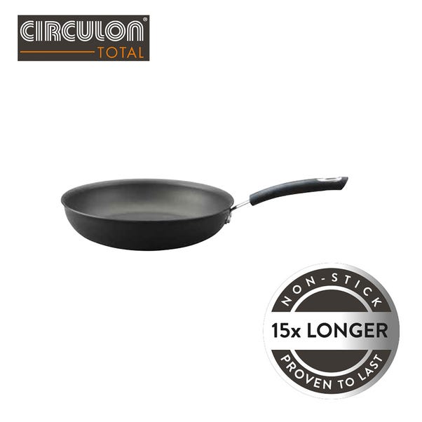 Circulon Total Hard Ano 22cm Frying Pan Black