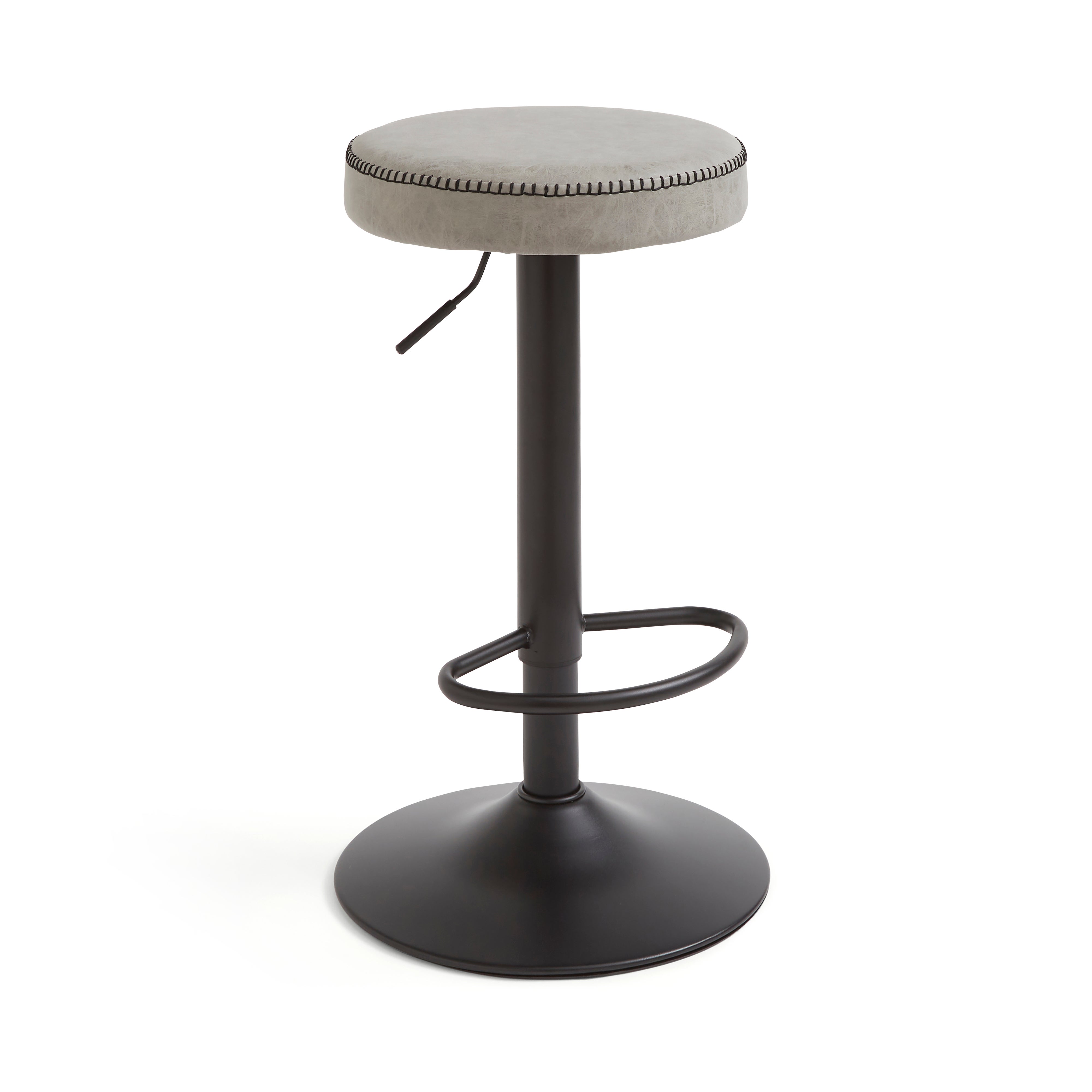 Venice Round Bar Stool | Dunelm