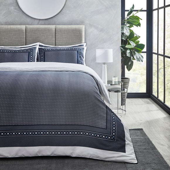 dorma navy bedding