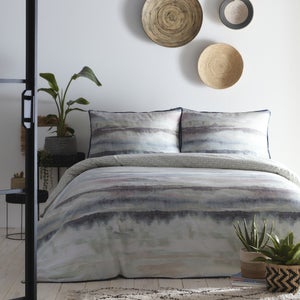 Appletree Landscape 100 Cotton Duvet Cover And Pillowcase Set