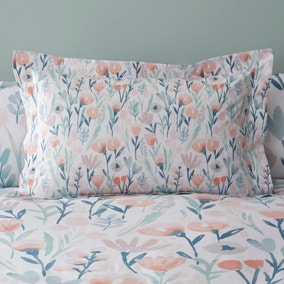 Emmie Blush Floral  Oxford Pillowcase