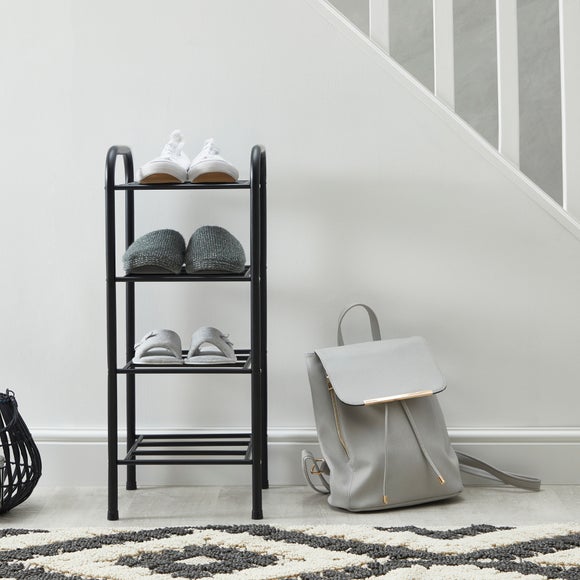 Small metal shoe on sale rack