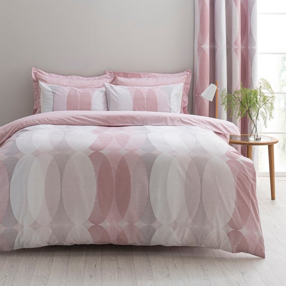 pink reversible duvet cover