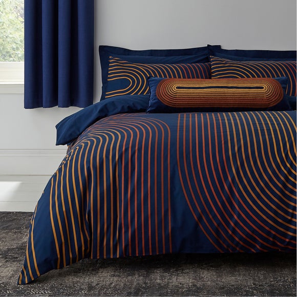 dunelm navy bedding sets