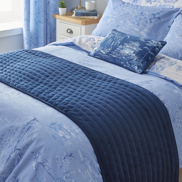 dunelm quilted bed throws