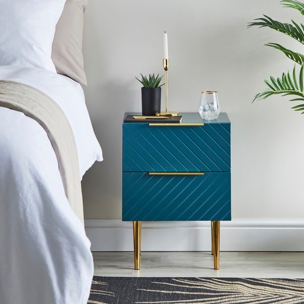 Maurice Peacock Bedside Table Peacock