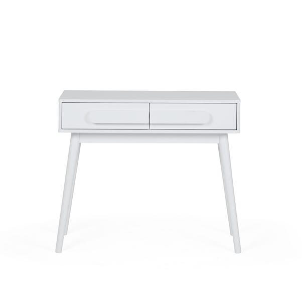 Anders Dressing Table Dunelm, Amerlin White Wood Vanity Desktop