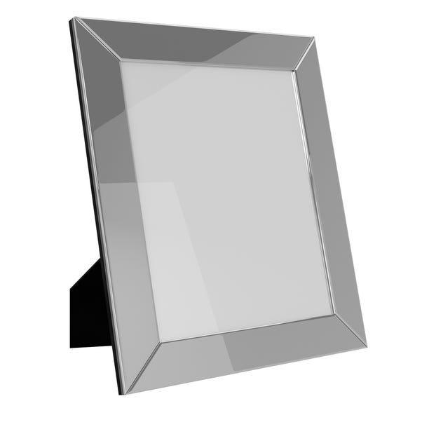 Mirrored Photo Frame 8" x 10" (25cm x 20cm) Smoked Smoke (Grey)