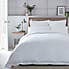 Dorma Purity Hayle 300 Thread Count Cotton Sateen Duvet Cover and Pillowcase Set  undefined