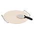 Dunelm Pizza Stone with Cutter Natural