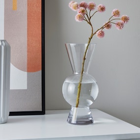Shaped Glass Vase