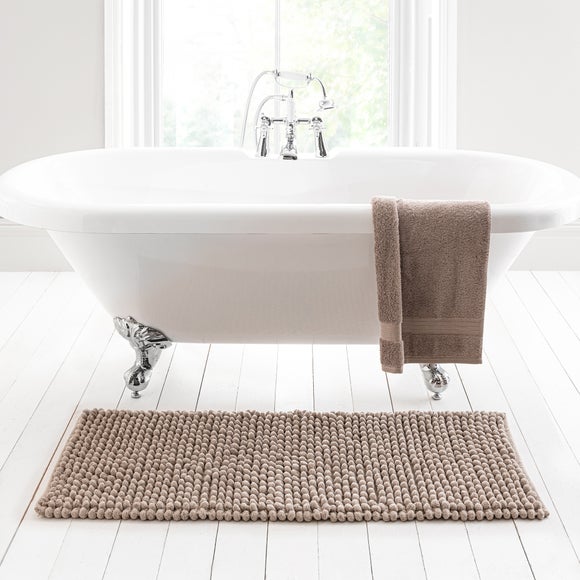 extra large white bath mat