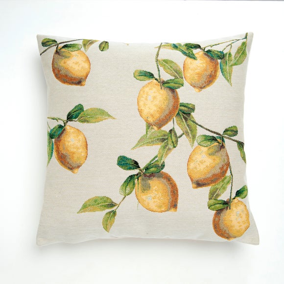 lemon pillow cover