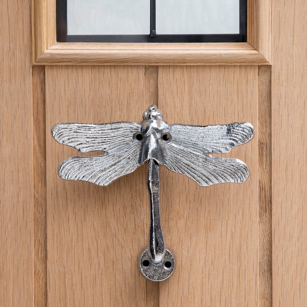 Dragonfly Door Knocker Chrome