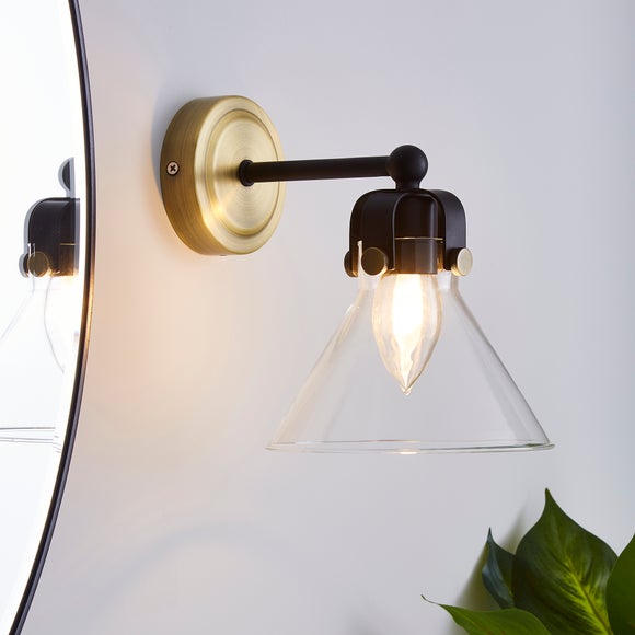 Industrial wall lights with deals pull cord