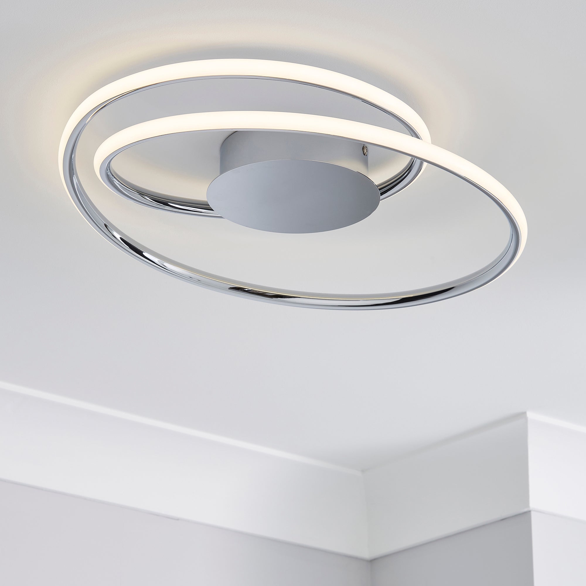 Langdon Bathroom Integrated LED Flush Ceiling Light