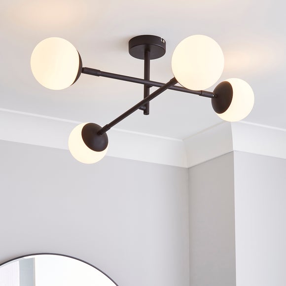 dunelm black light pendant