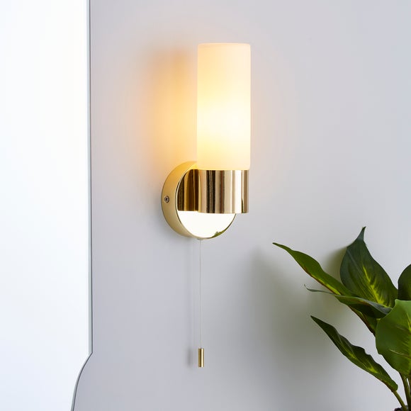 Gold wall deals light with switch