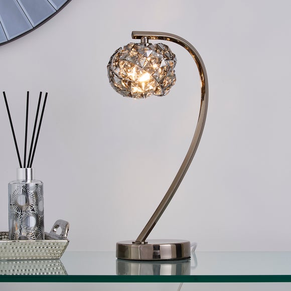 dunelm crystal table lamps