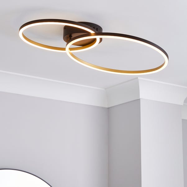 Langdon Integrated LED Hoop Flush Ceiling Light image 1 of 6