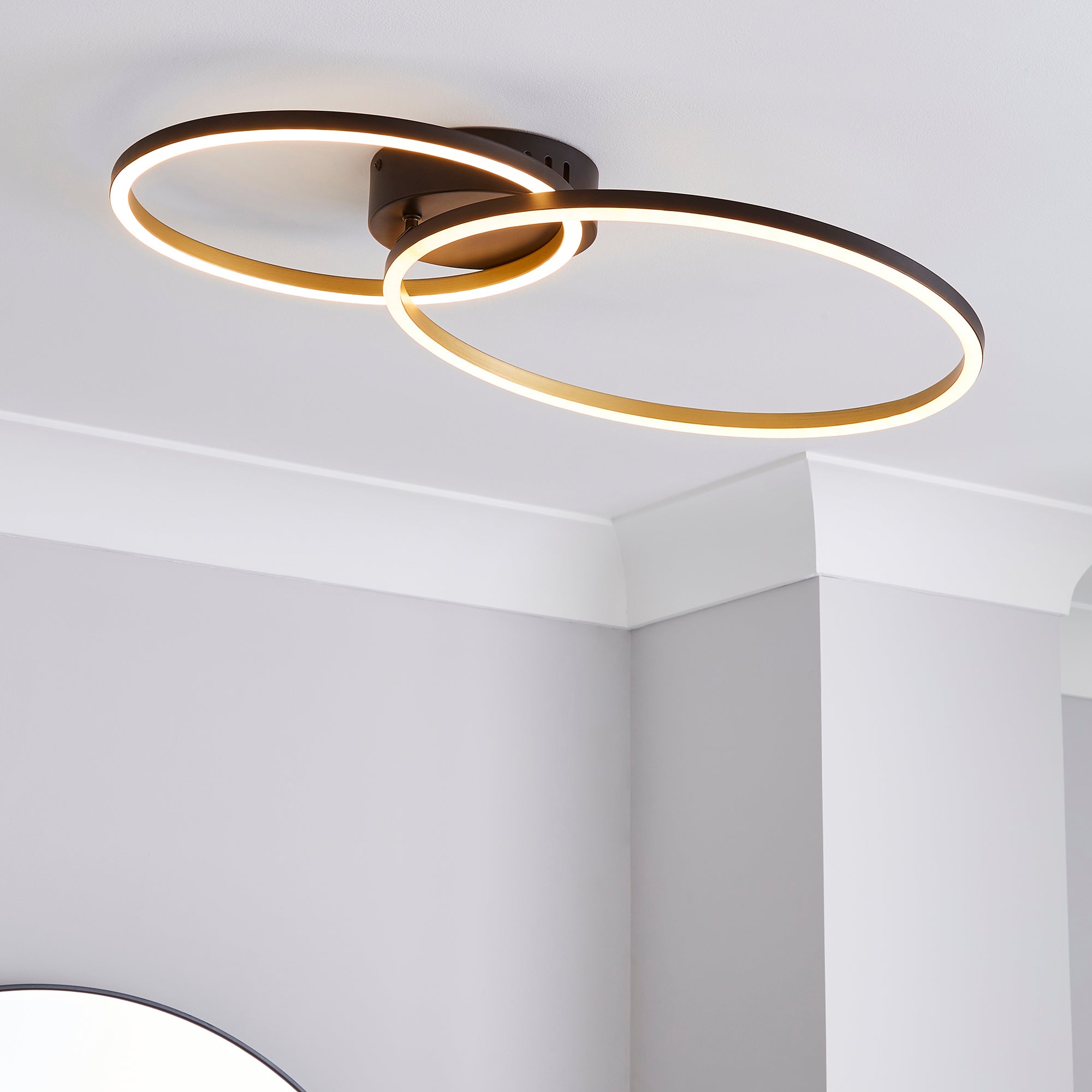 Langdon Integrated LED Hoop Flush Ceiling Light